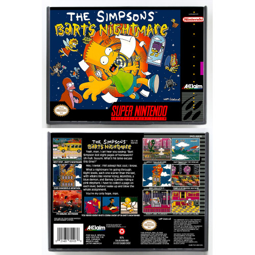 Simpsons, The: Bart's Nightmare